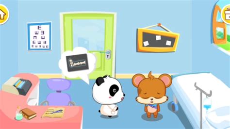 Babybus Hospital Game Doctor Baby Panda Kids Learning Game Youtube