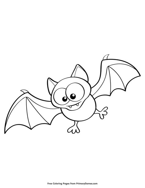 Free Printable Halloween Coloring Pages Bats FREE PRINTABLE TEMPLATES
