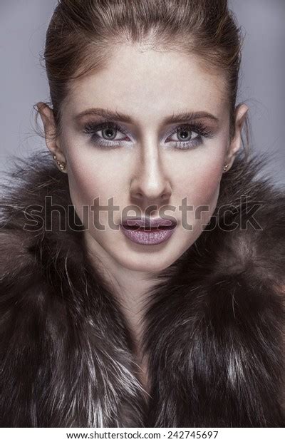 Beautiful Sexy Female Model Posing On Stock Photo 242745697 Shutterstock