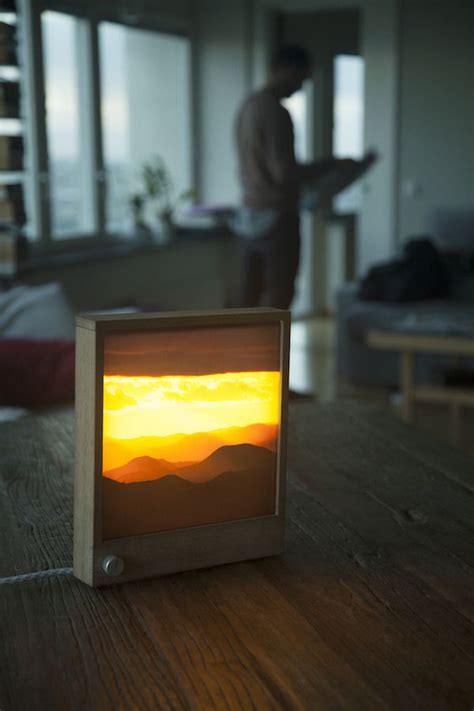 An Elegant LED Backlit Frame That Turns Your Photos Into Illuminated