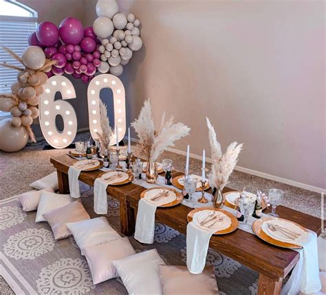 SUN CITY PICNICS Picnic Birthday 60th Party Indoor Decor Ideas