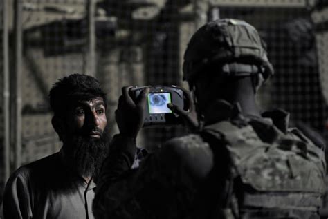 Us Army Uses Biometric Identification System To Screen Afghan Population