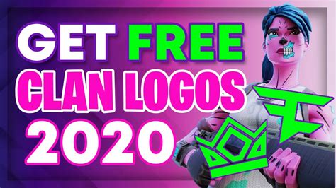 How To Get Make Or Find Clan Logos 2020 Free And Paid Fortnite Or Any Game Youtube