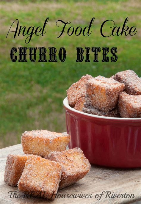 Angel Food Cake Churro Bites Creative Housewives