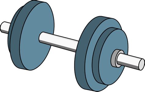 Dumbbell Clipart Body Building Dumbbell Body Building Transparent Free