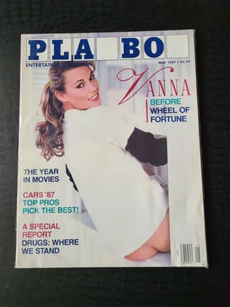 Vanna White Playboy Magazine May Before Wheel Of Fortune Cf Intact