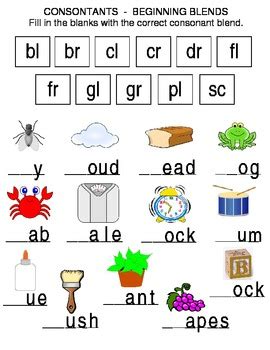 Ejercicio De Phonics Ee Oo Blends Worksheets Phonics Blends