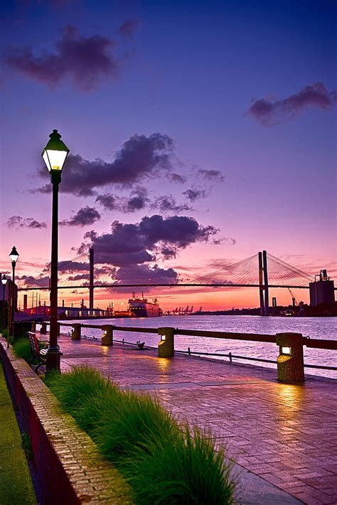 Savannah River Bridge Photograph By Renee Sullivan Fine Art America