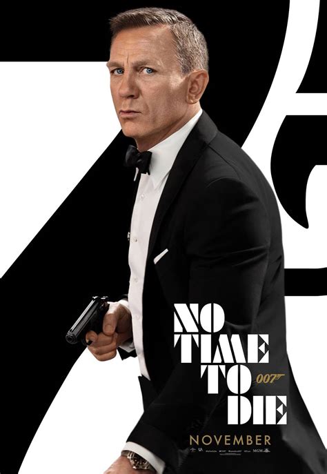 New No Time To Die Character Posters James Bond 007