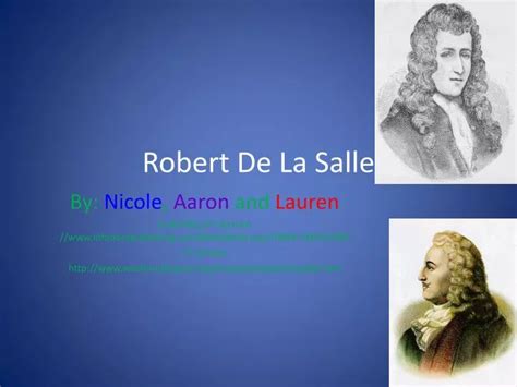 Ppt Robert De La Salle Powerpoint Presentation Free Download Id