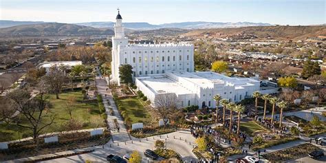 Historic St George Utah Temple Rededicated By President Holland Lds