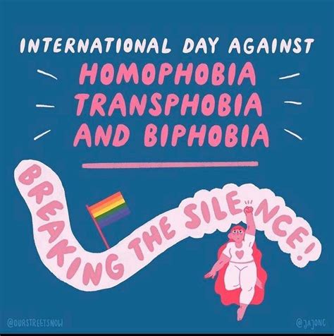 International Day Against Homophobia Transphobia And Biophobia