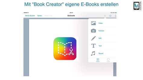 Appadvice does not own this application and only provides images and links contained in the itunes search api, to help our users find the best apps to download. Lernvideo zur Erstellung von E-Books mit der App Book Creator