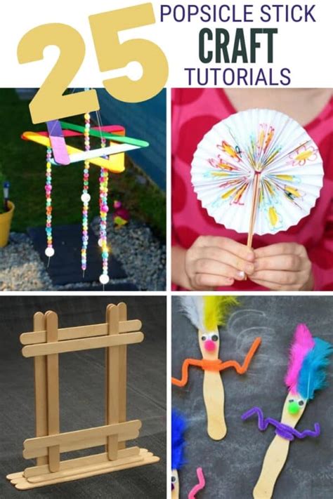 Top 25 Easy To Make Popsicle Stick Kids Crafts The Crafty Blog Stalker