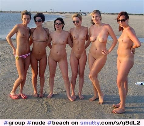 Group Nude Beach Outdoor Chooseone Far Right Smutty