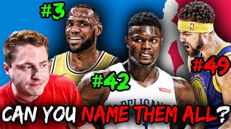 Can You Name The Nbas Top 100 Players For 2020 Youtube