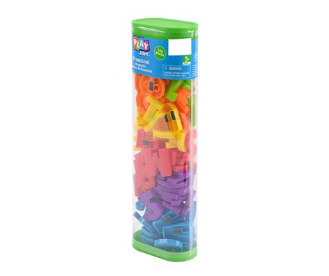 Play Zone Preschool 120 Piece Magnetic Letters And Numbers Set Big Lots