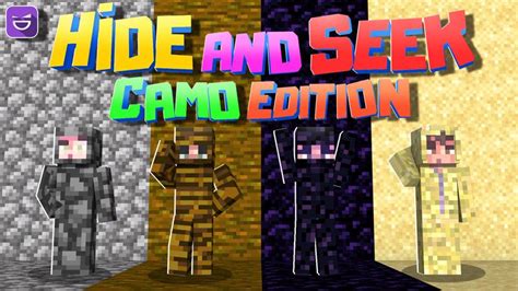 Hide And Seek Camo Edition By Giggle Block Studios Minecraft Skin Pack