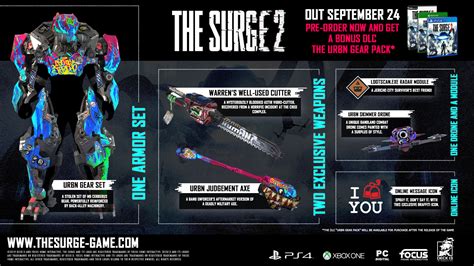 The Surge 2 Pre Order Guide All The Surge 2 Editions And Where To Buy
