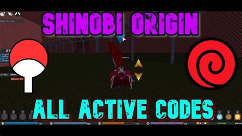 Shinobi Origin All Active Codes Youtube