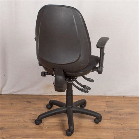 The arms and the seat depth may be stationary but this adds to the chair's open design. Fully Adjustable Office Chair | Black (OP204)