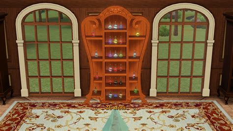 Mod The Sims Art Nouveau Display Case