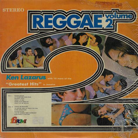 Ken Lazarus Reggae Greatest Hits Volume 2 Lion Vibes Vintage Reggae Vinyl Record Shop London Uk