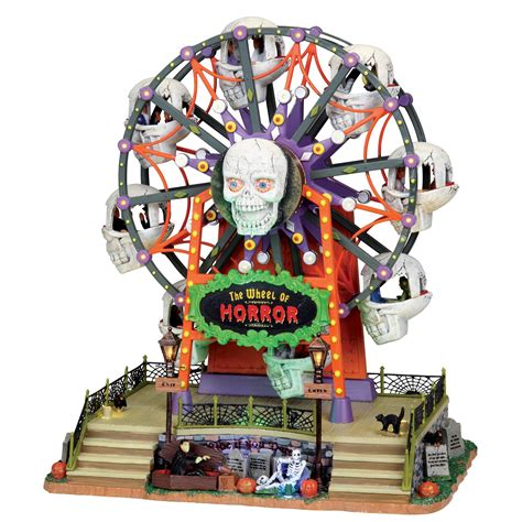 Lemax Spooky Town Collection Wheel Of Horror with 4.5V Adapter