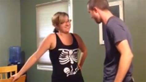 Wife Uses Halloween T Shirt To Announce Pregnancy To Husband ABC7 Los
