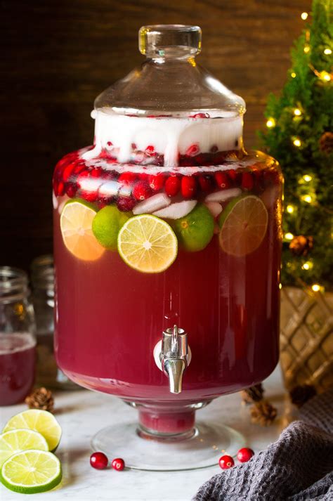 The kids will love these next summer! Christmas Punch - Cooking Classy