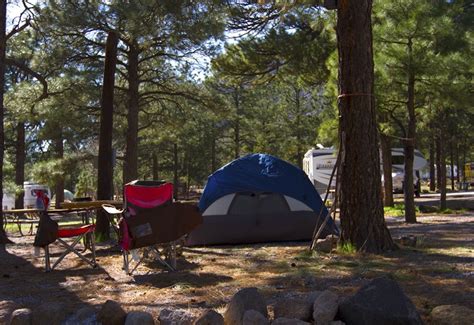 Tent Camping Sites At Flagstaff Koa Holiday Site Types