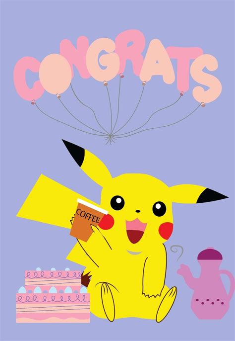 Printable Pikachu Birthday Card Printable Birthday Ca