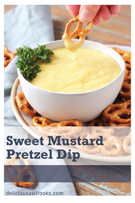 Low Fodmap Sweet Mustard Pretzel Dip Delicious As It Looks Recipe