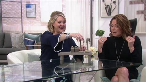 Diamonique X Lisa Mason Floral Lever Back Earrings Sterling Silver On QVC YouTube