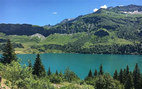 Lac De Roselend Savoie Lac Savoie