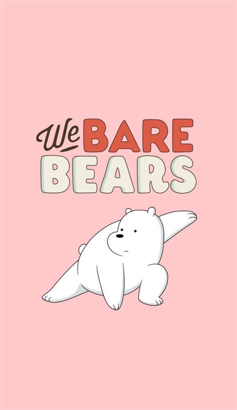 We Bare Bears 💞 On Twitter Ice Bear Pink Wallpapers Part 2
