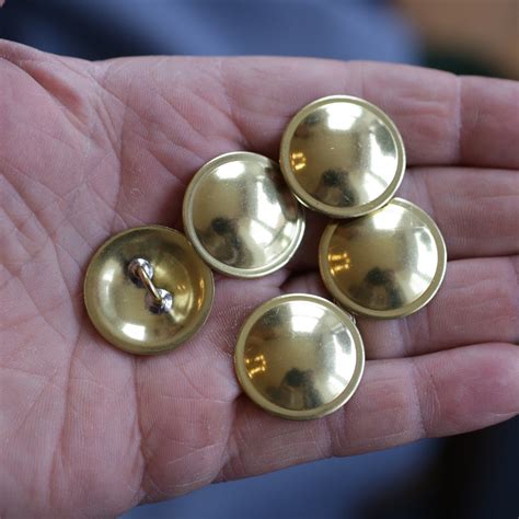 Brass Buttons Large 5pk Townsends