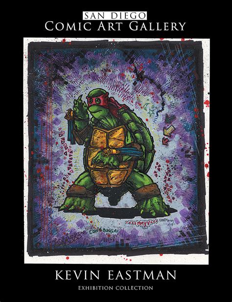 San Diego Comic Art Gallery Kevin Eastman Exhibition Collection