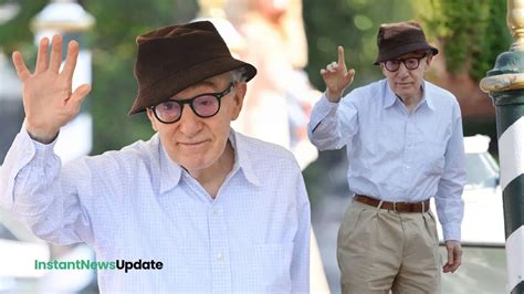 Woody Allen Arrives At Venice Film Festival Amid Controversy