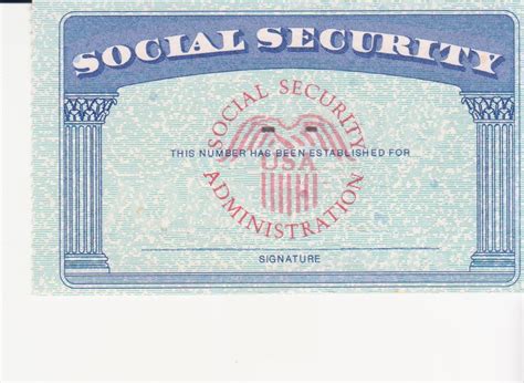 Social security number template custom order. Social Security Card ssc blank color | ssc blank social secu… | Flickr