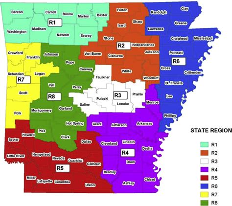 10 Map Of Counties In Arkansas Image Hd Wallpaper