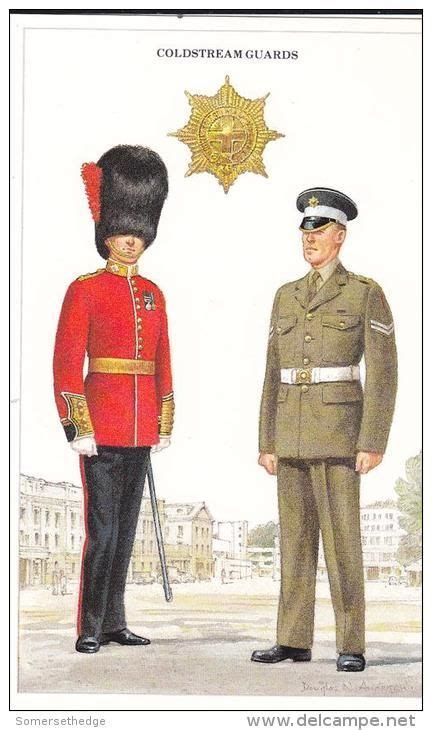 British Royal Coldstream Guards Officer Dress Uniform L And Nco