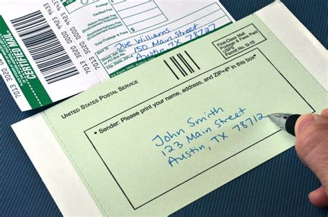 The pictures are taken during the last machine sorting on the delivery. How to Prepare and Mail Certified Letters (with Pictures ...