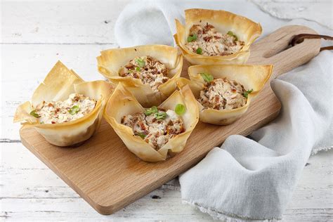 Put it to use with these sweet tarts, cheesy appetizers, savory pies, and more. Phyllo dough with goat cheese and bacon - ohmydish.com