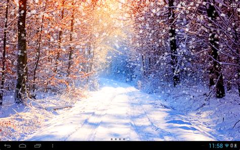 Free Download Winter Live Wallpaper Hd Screenshot 1280x800 For Your
