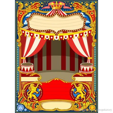 2019 Customized Circus Stage Photo Booth Backdrop Printed Stars Dots