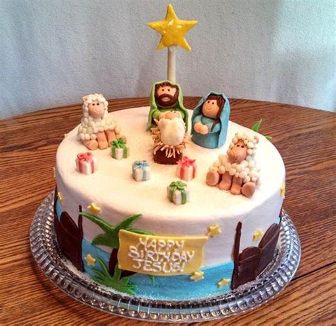 Whether you're throwing an epic holiday party or just baking something for the fam to enjoy, the holidays are the perfect reason to go all out with your cakes. happy birthday jesus cake designs - Bing Images | Jesus ...