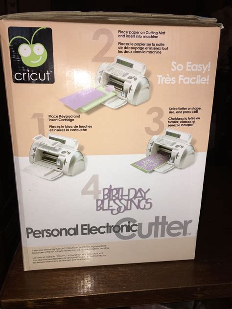 Provo Crafts Cricut Personal Electronic Cutter 29 0001 93573430015 Ebay