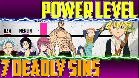 7 Deadly Sins Power Levels - Power Level: The 7 Deadly Sins / Nanatsu No Taizai [Deutsch] - YouTube