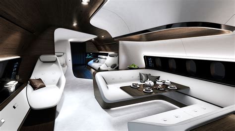 Cool Private Jet Interiors